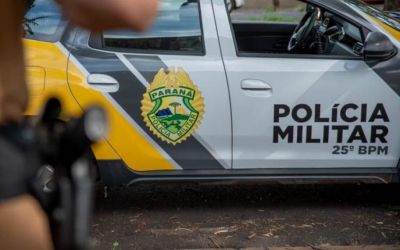 RIO BONITO DO IGUAÇU - MOTOCICLISTA FOGE DE ABORDAGEM POLICIAL 